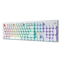 HP Rainbow Keyboard Mouse Suit Manipulator Sense Wired Laptop Round Key Cute Girl Office
