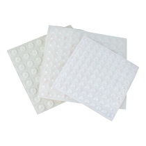Anti-collision particle silencer household refrigerator door wardrobe door panel sticker door handle buffer pad wall sticker toilet silicone rubber particle