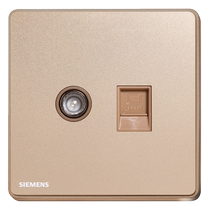 Siemens Ruizhi TV plus computer panel network cable Category 6 network port network socket wired network two-in-one TV