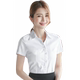 白色衬衫女长袖春夏新款工作服正装工装长袖黑蓝职业装女装白衬衣