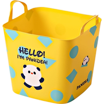 Cartoon childrens toy storage bucket storage basket laundry light luxury household cute dirty clothes storage basket dirty clothes basket