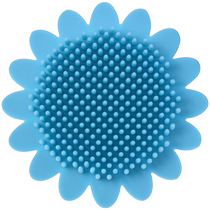 Baby shampoo brush silicone hair remover baby bath sponge baby bath sponge bath cotton bath supplies