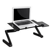 床上躺着玩电脑懒人桌支架笔记本用的桌子可移动伸缩折叠书桌高度调节升降式桌板放在工作台办公学习看书架子