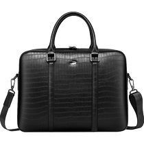 Crocodile Men Skew Satchel Натуральный Кожаный Кросс-кросс-сечение Одного Плеча Upscale Мужская Сумка Бизнес-случайный Крокодил