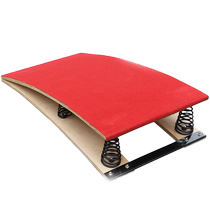 S-type take-off board gymnastics spring-assisted elastic board spring pedal track and field gymnastics equipment S-type spring-assisted board