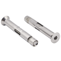 (M6M8M10M12) 304 stainless steel countersunk head hexagonal expansion screw extended expansion bolt