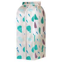 Fully enclosed dust bag clothes cover household wardrobe hanging clothes cover clothes hanger clothes cover coat cover