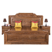 Sanyun solid wood specific frame bed Burmese rosewood classical furniture carved bed Chinese antique furniture bed