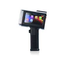 Huiwei HW-6105 handheld inkjet printer handheld inkjet printer coding production factory date carton food packaging fully automatic manual small laser character mark price label HD