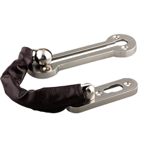 Delai hotel door lock anti-theft chain thickened door latch stainless steel door chain door buckle door bolt anti-theft buckle lock door chain