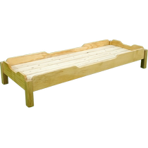 Baiers Kindergarten Bed Nap Bed Childrens Solid Wood Bed Pinewood Stacked Bed Primary School Student Afternoon Baby Care Bed