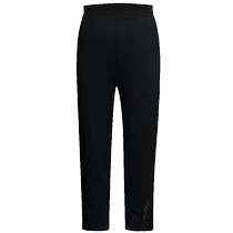 Yipinu summer new mom ice silk pants loose large size elastic waist thin comfortable pants middle-aged and elderly womens clothing