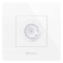 Bull 86 concealed electric fan speed switch old-fashioned 5-speed knob variable speed ceiling fan stepless speed regulator universal
