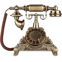 Antique telephone style européen de style vintage rotatif européen et américain de style américain home jardin plug-in de connexion sans fil