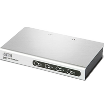 ATEN CS74E 4-port desktop KVM multi-computer VGA switch round port keyboard and mouse PS2