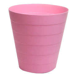 Kitchen Trash Can Without Lid, Large Household Waste Bin, Plastic Trash Can for Bathroom, Living Room, Bedroom, Waste Paper Bin