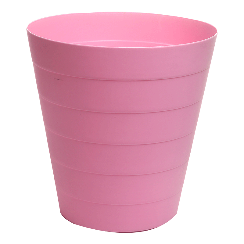 Kitchen trash can without lid household waste paper basket plastic