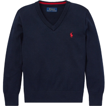 Ralph Lauren boys classic cotton V-neck knitted sweater RL31991