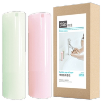 Disposable soap flakes 5 boxes of 100 travel soap flakes childrens hand washing tablets db