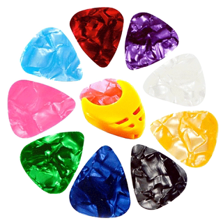 尤克里里吉他通用拨片电吉它波片拨弦片民谣结他拔片配件送拨片盒