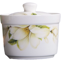 Jingdezhen Rijia ceramic Hong Kong-style birds nest stew pot small personal treat ceramic water-proof saucer with lid soup stew pot