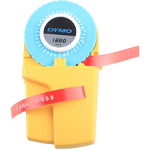 dymo Delta label machine 1880 price marking machine household note machine code machine typewriter DIY manual engraving machine concave and convex 3D texture personalized drum machine label printer S0815750