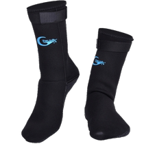 Chaussettes de plongée en hiver nager adultes enfants hommes et femmes épaississement de la plage non glissante anti-stab 3MM 5 mm snorkeling chaussettes