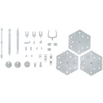 Bandai Model Accessories Movable Base 4 Transparent Gundam Gundam