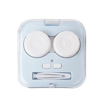 Contact lens cleaner electric contact lens box corneal shaping OK lens automatic cleaning and rinse machine restoration instrument