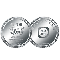 The Way of Gold sterling silver coins customized employee induction souvenir badges silver bars gold coins crystal anniversary silver medals