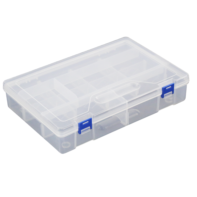 Ruimeito screw box tool box part box material box electronic component box Lego storage box part box