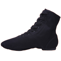 Red dance shoes dance shoes womens canvas jazz boots ethnic dance practice shoes modern square dance shoes dance shoes 1032