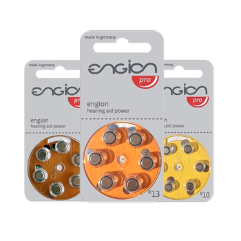 German engine hearing aid battery
