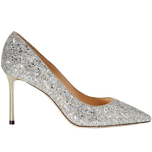JIMMY CHOO 闪粉婚鞋