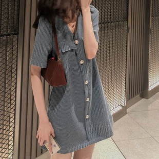 法依朵 2020夏季新款法式连衣裙