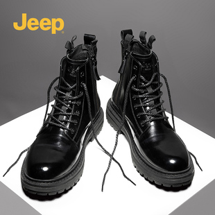 jeep 高帮英伦风马丁靴