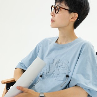 TYAKASHA 圆领宽松打底衫