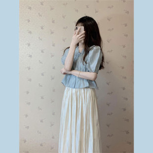 维娜塔 小清新法式连衣裙