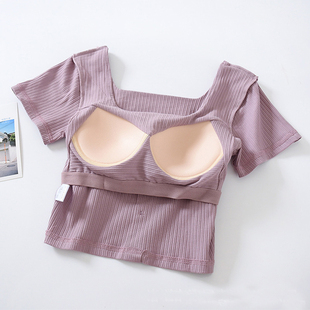 拉丁舞服夏季短袖成人女
