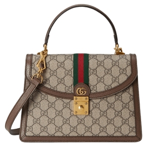 GUCCI 织带小号手提包