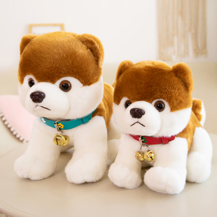 仿真柴犬公仔