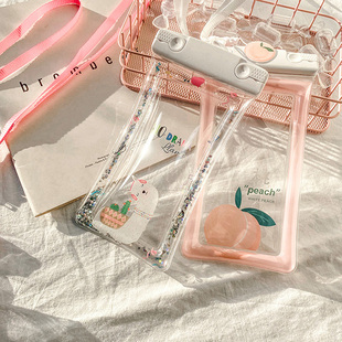 华为亮片手机防水袋
