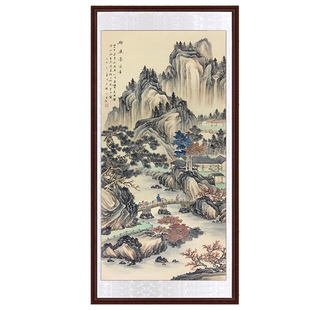 邓志锋手绘仿古国画