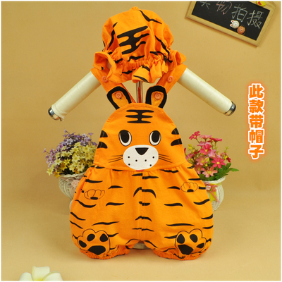 Mỏng bé mùa hè quần áo sơ sinh dưa hấu bông nam giới và phụ nữ bé onesies phù hợp với không tay có thể mở ra romper