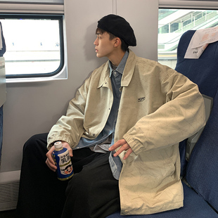 佐积 港风嘻哈帅气设计感衬衫