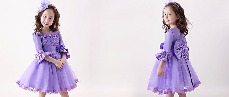 卡斐蓝儿品牌女童礼服
