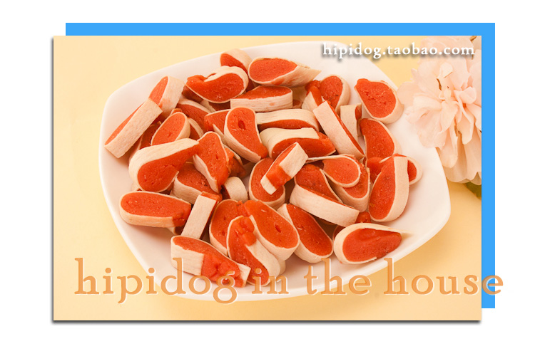 [2 gói 12 nhân dân tệ] hipi nhà 100g yêu gà sushi gà khô giò chả chó không thức ăn - Đồ ăn vặt cho chó hạt thức ăn cho chó