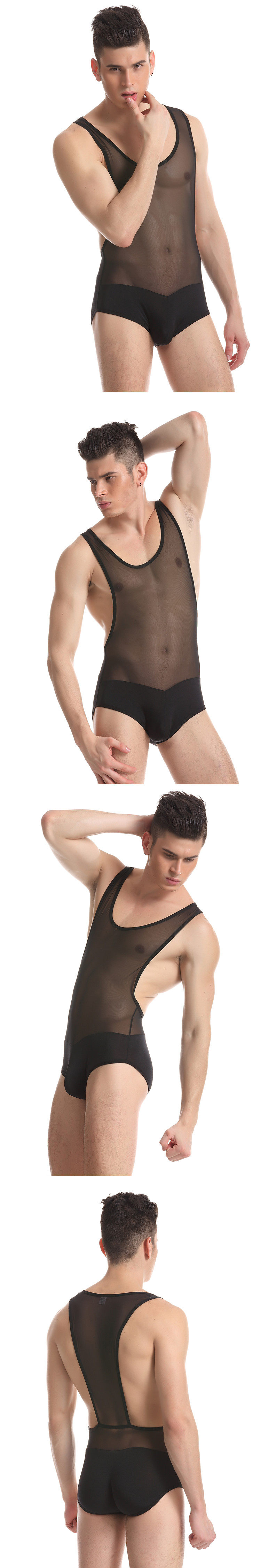 Body sexy en nylon - Ref 651312 Image 8