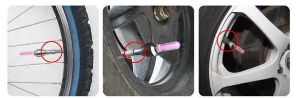 Eclairage pour vélo - feux de Valve - Ref 2404405 Image 4