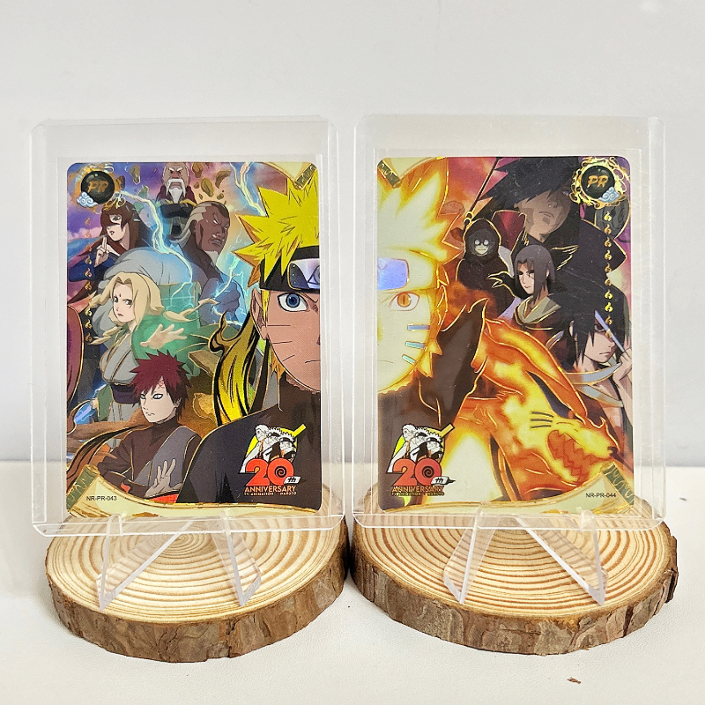 Authentic kayou naruto pr card collection 20th anniversary
